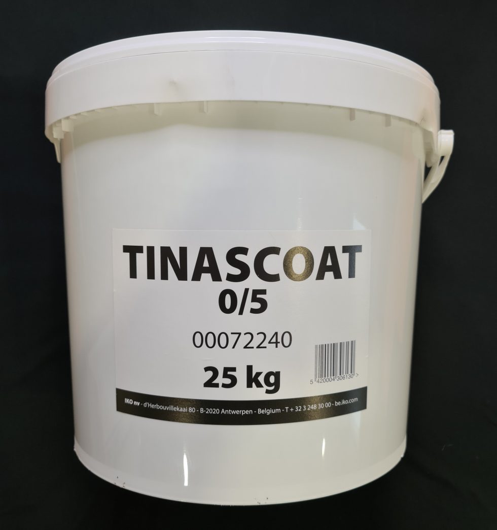 Tinascoat asfaltinpaikkausmassa 25 kg purkkipakkaus